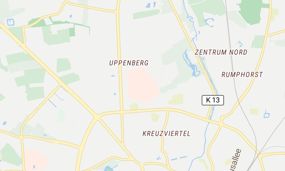 Kartenansicht LWL-Klinik Münster