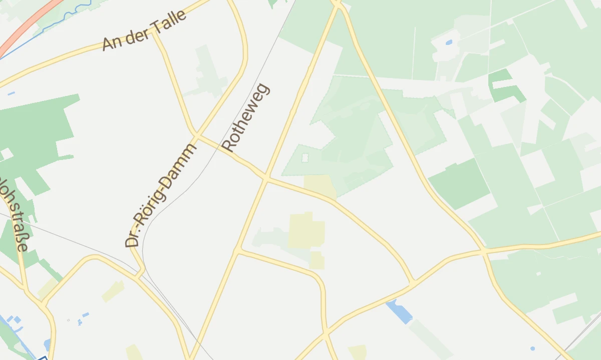 Kartenansicht LWL-Tagesklinik Paderborn