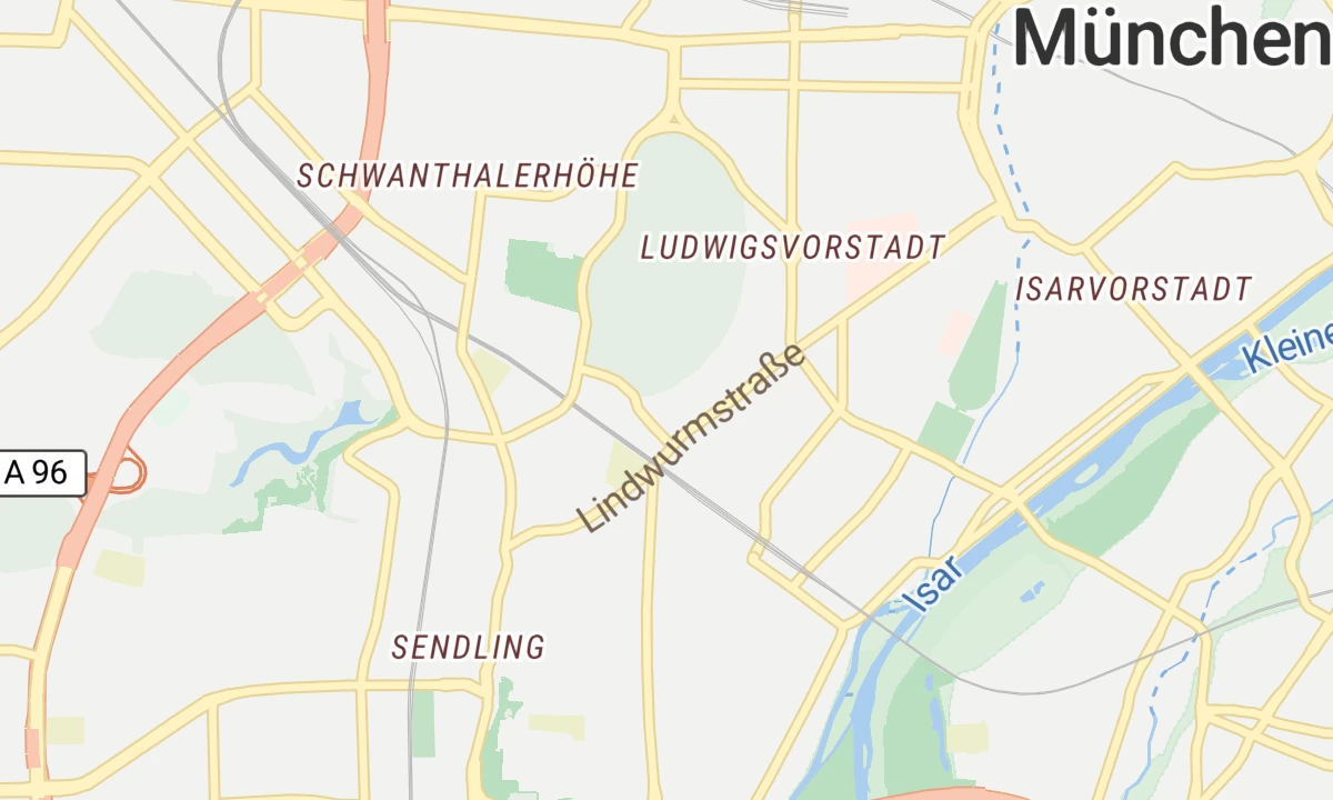 Kartenansicht Maria-Theresia-Klinik