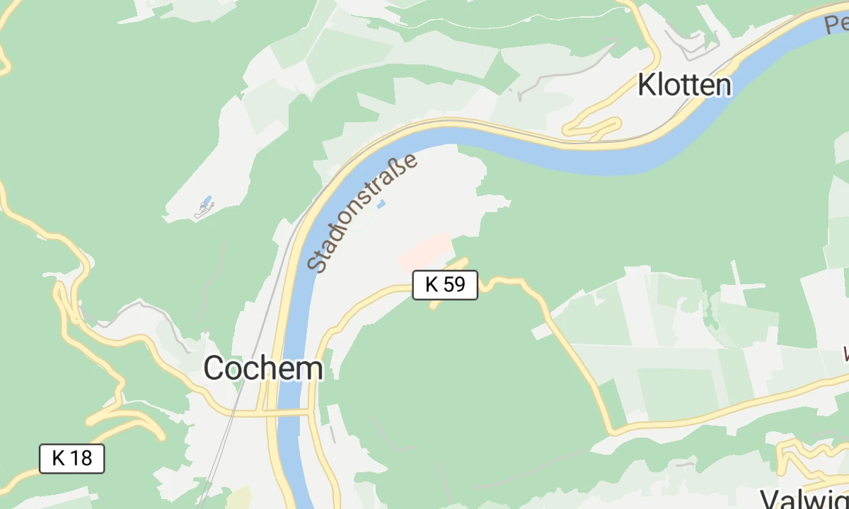 Kartenansicht Marienkrankenhaus Cochem