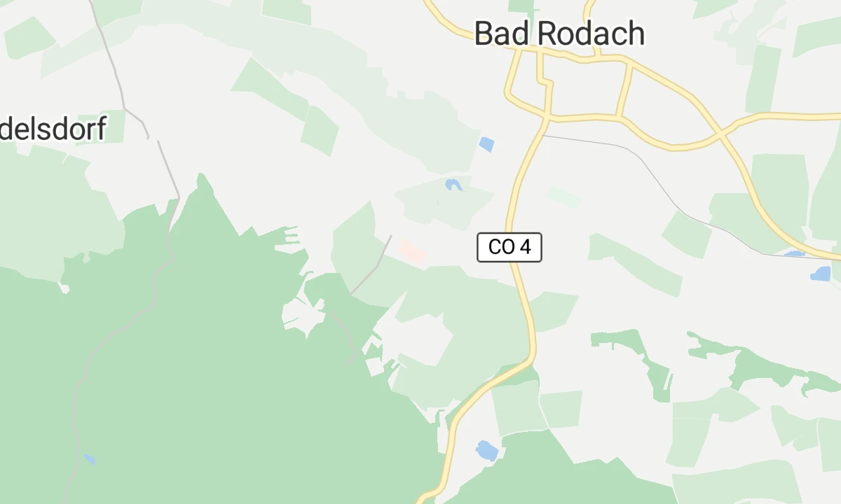 Kartenansicht Medical Park Bad Rodach