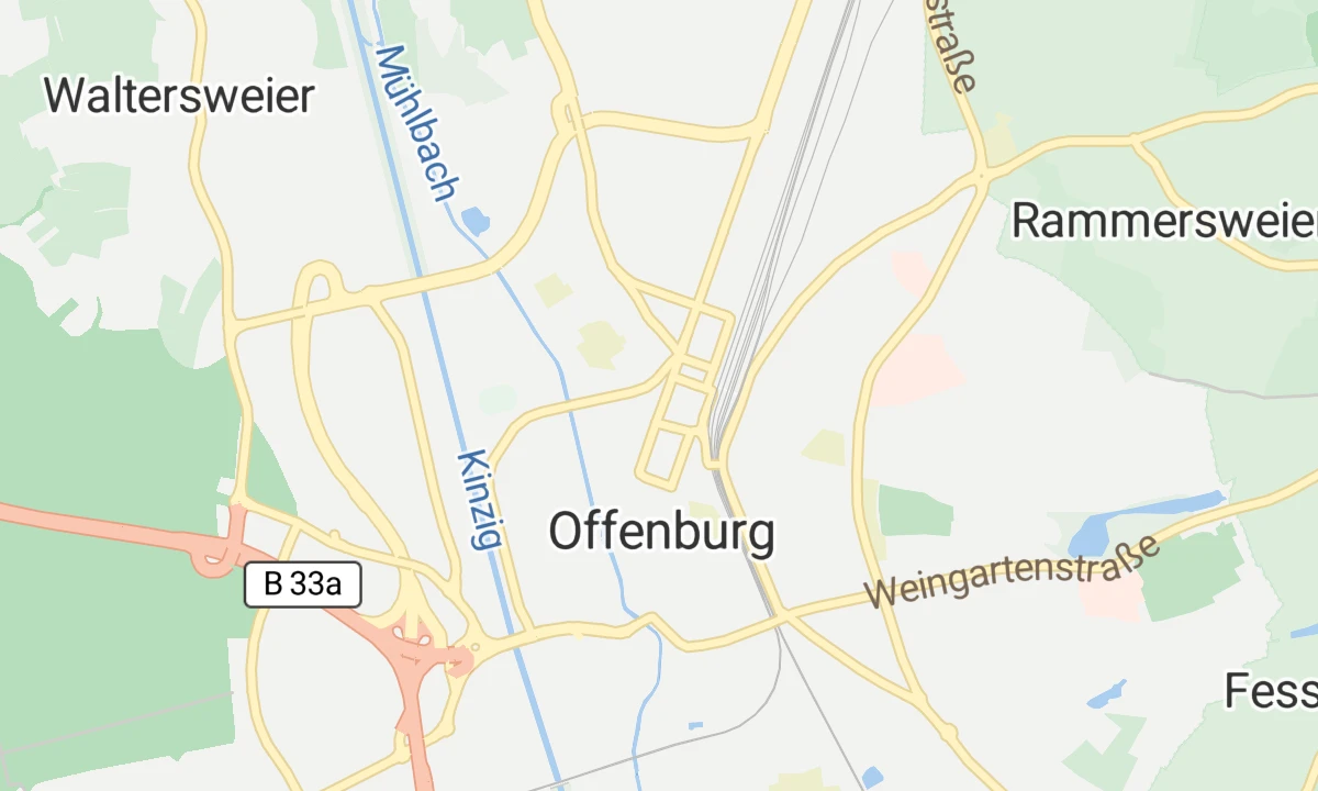 Kartenansicht MediClin Klinik an der Lindenhöhe, Standort Okenstraße