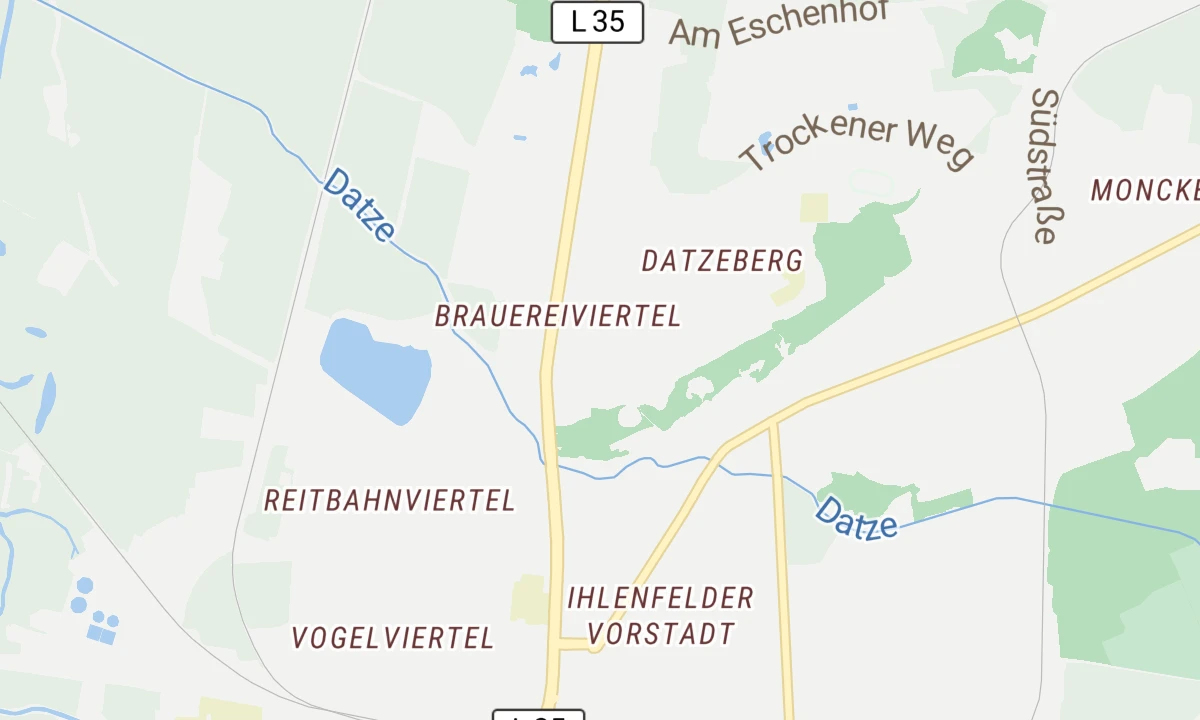 Kartenansicht MediClin Müritz-Klinikum (Neubrandenburg)