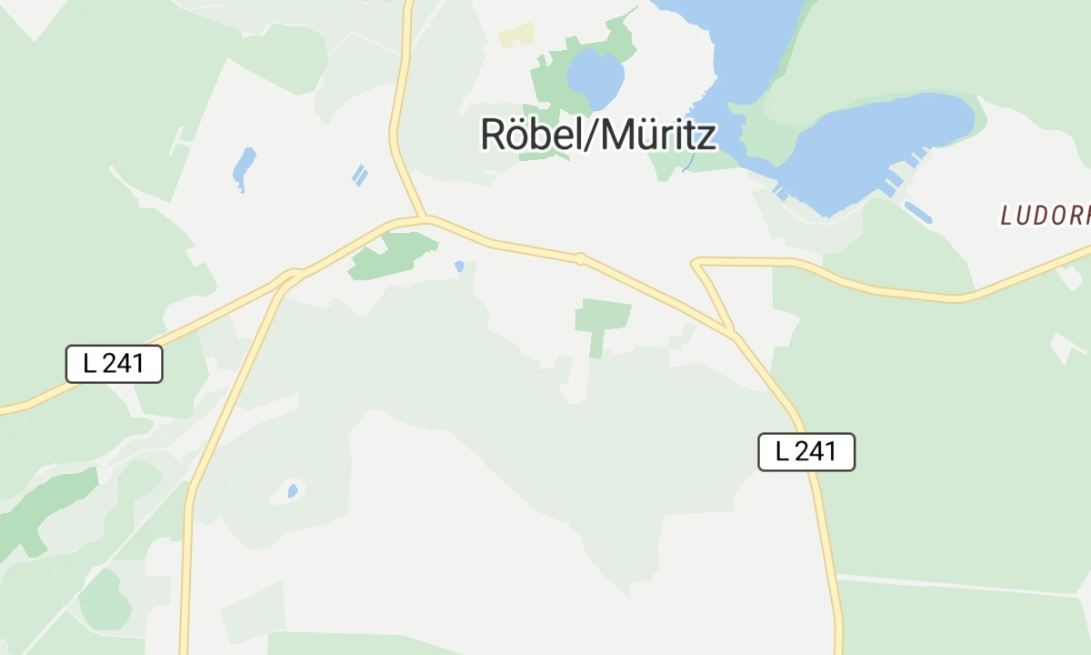 Kartenansicht MediClin Müritz-Klinikum (Röbel/Müritz)