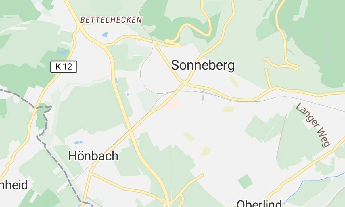 Kartenansicht Medinos Kliniken des Landkreises Sonneberg (Sonneberg)