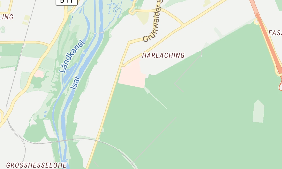 Kartenansicht München Klinik Harlaching