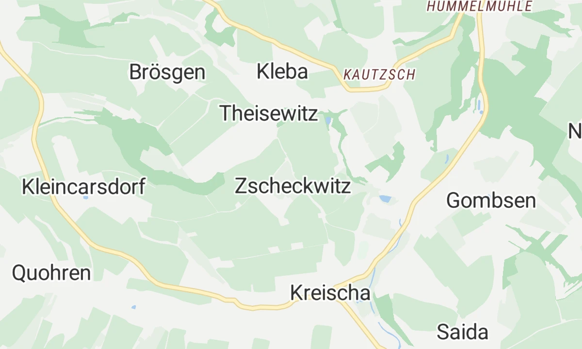 Kartenansicht Neurologisches Fachkrankenhaus Zscheckwitz