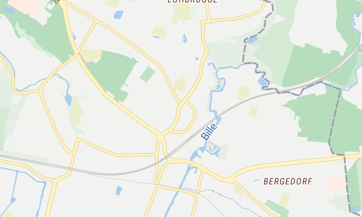 Kartenansicht Praxis-Klinik Bergedorf