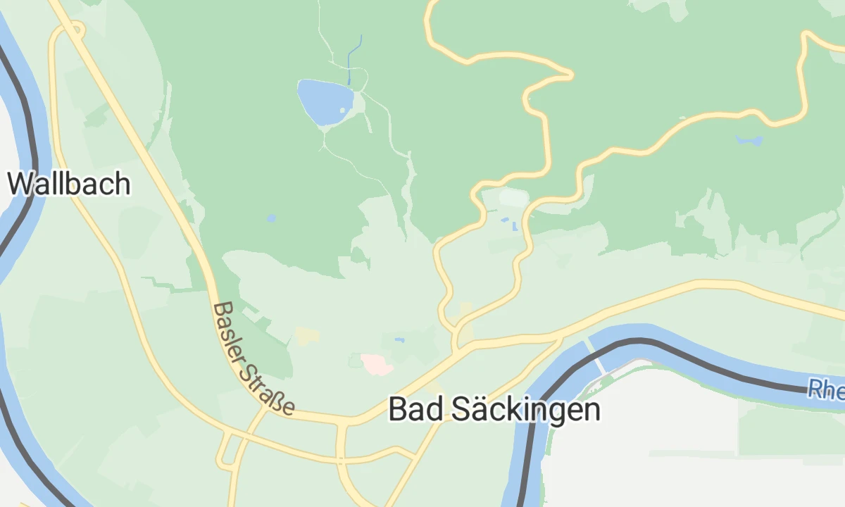 Kartenansicht Psychiatrische Tagesklinik Bad Säckingen