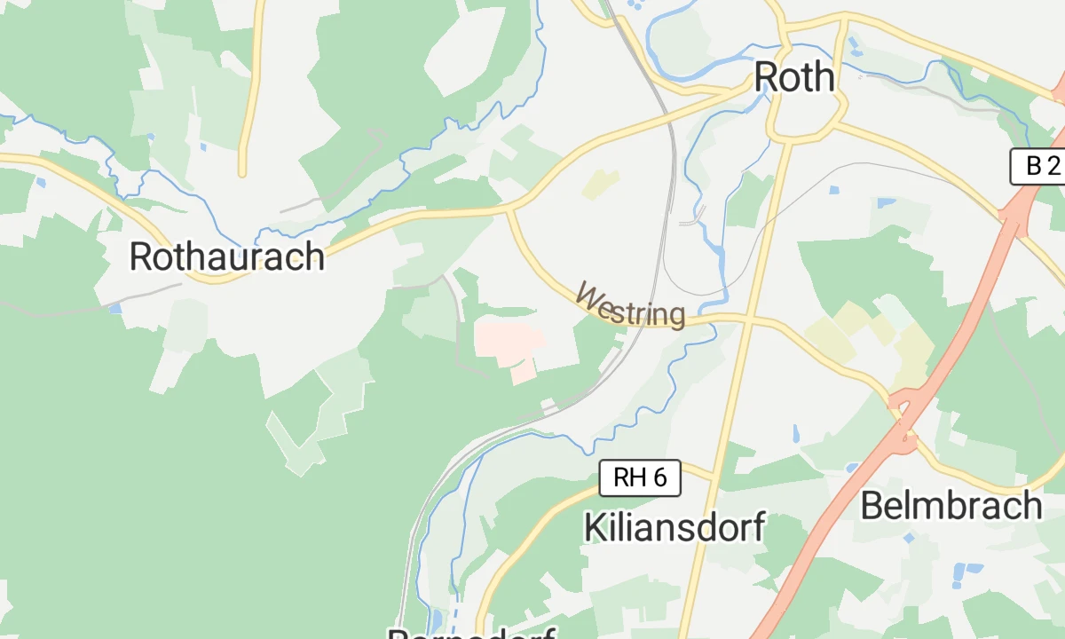 Kartenansicht Psychiatrische Tagesklinik mit Institutsambulanz Roth