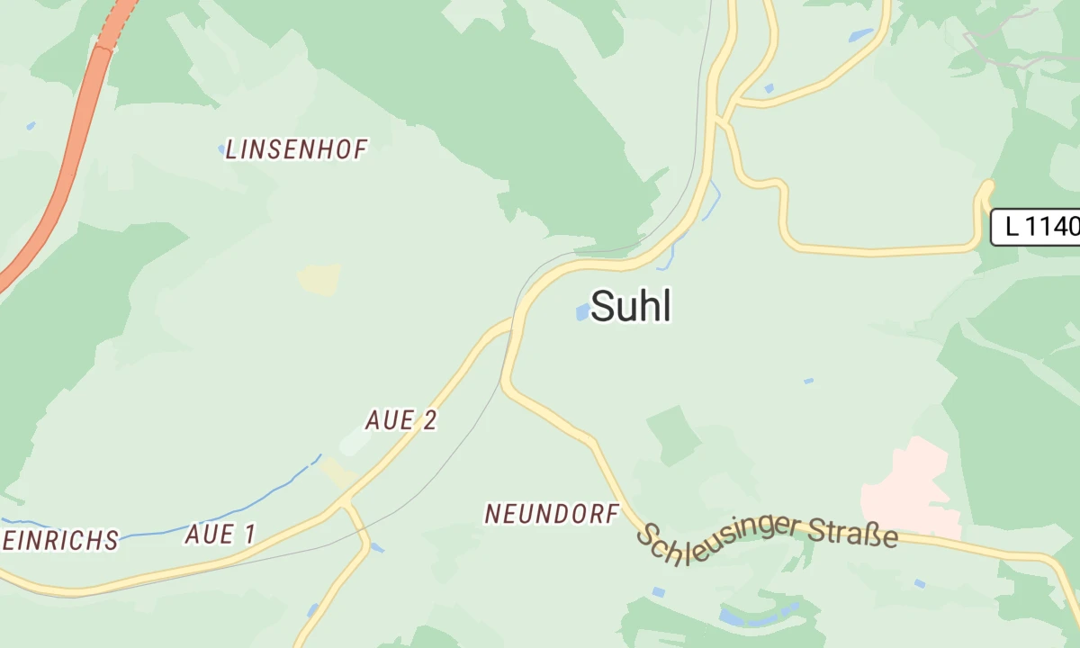 Kartenansicht Psychiatrische Tagesklinik Suhl