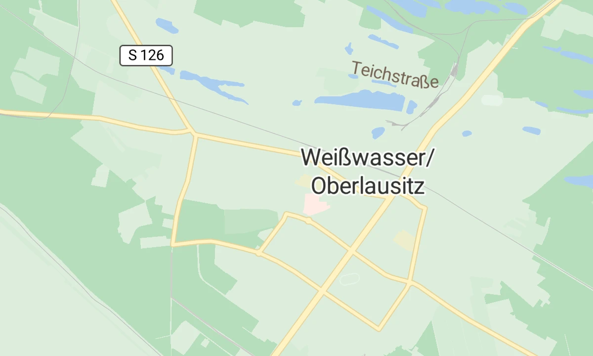 Kartenansicht Sächsisches Krankenhaus Großschweidnitz Tagesklinik Weißwasser
