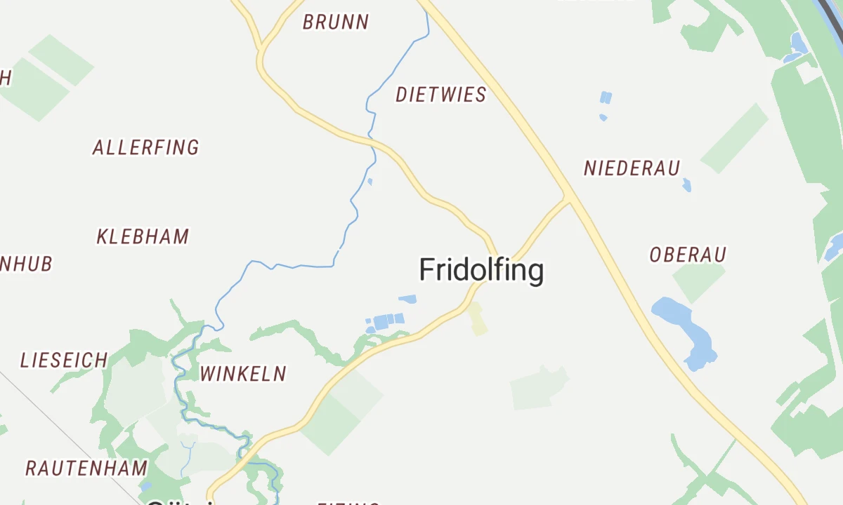Kartenansicht Salzachklinik Fridolfing