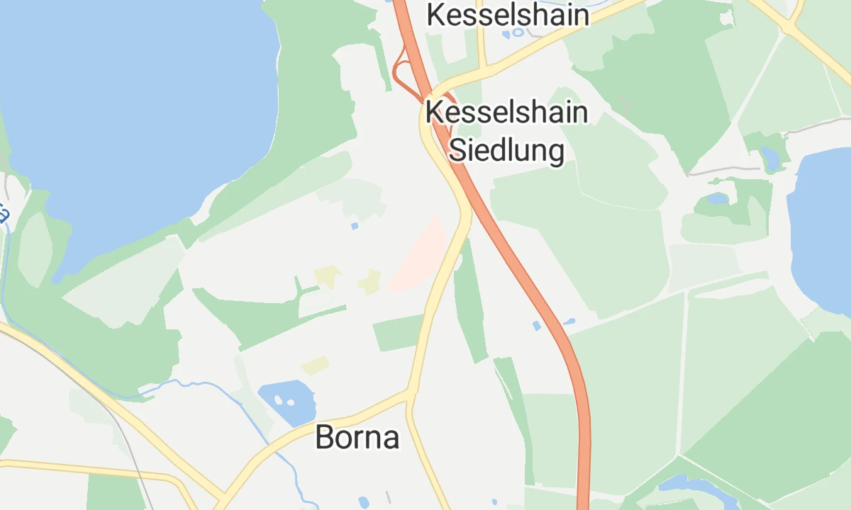 Kartenansicht Sana Klinikum Borna