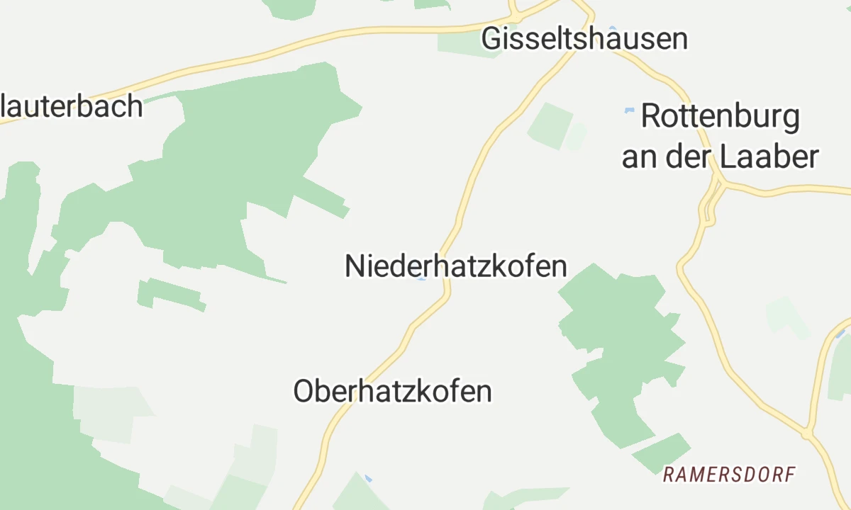 Kartenansicht Schlossklinik Rottenburg