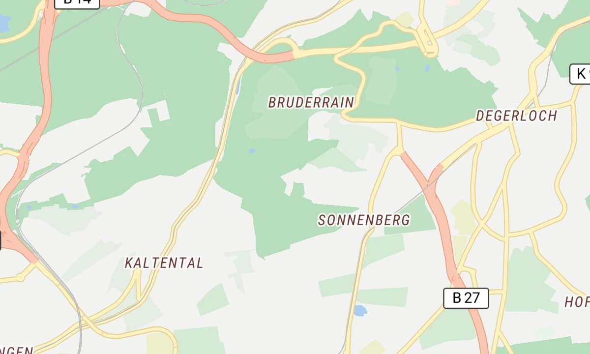 Kartenansicht Sonnenberg Klinik