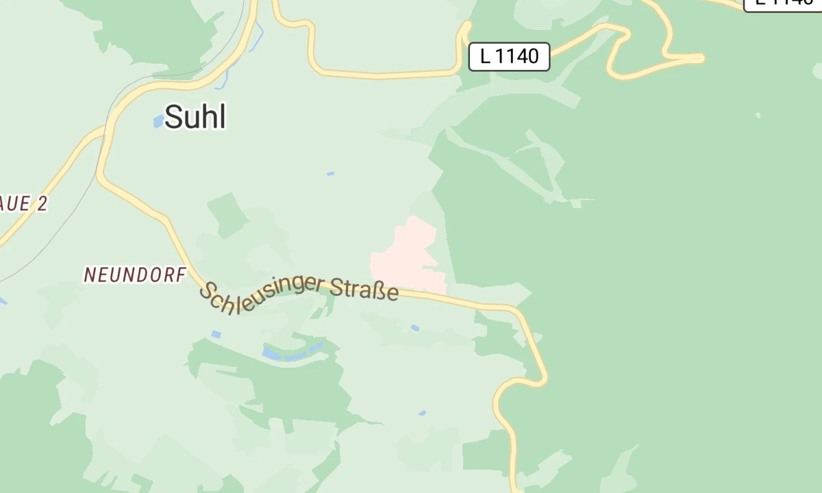Kartenansicht SRH Zentralklinikum Suhl