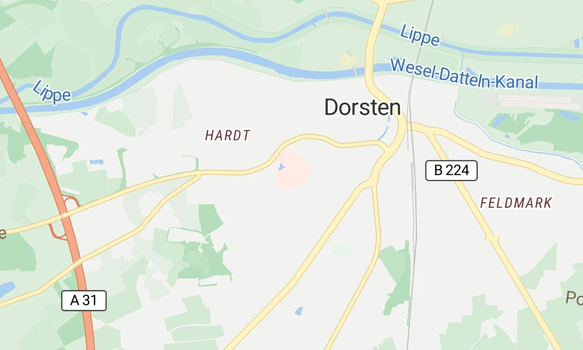Kartenansicht St. Elisabeth-Krankenhaus Dorsten