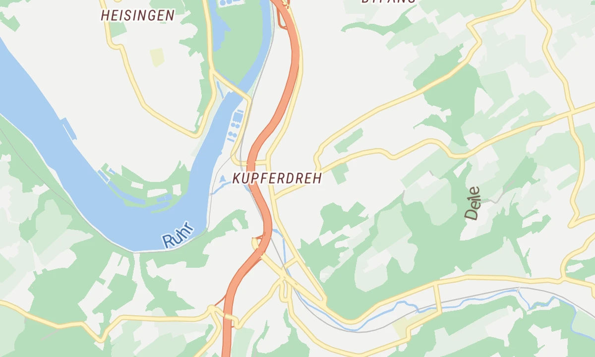 Kartenansicht St. Josef-Krankenhaus Kupferdreh