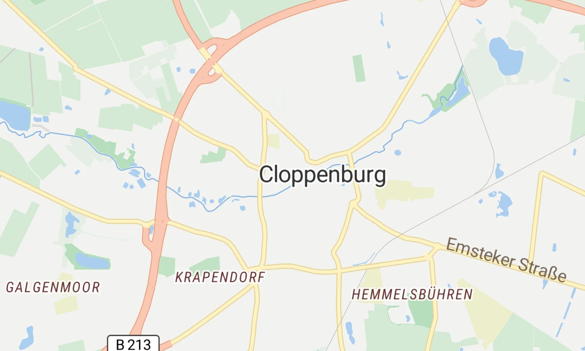 Kartenansicht St. Josefs-Hospital Cloppenburg