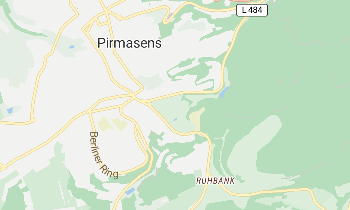 Kartenansicht Städtisches Krankenhaus Pirmasens