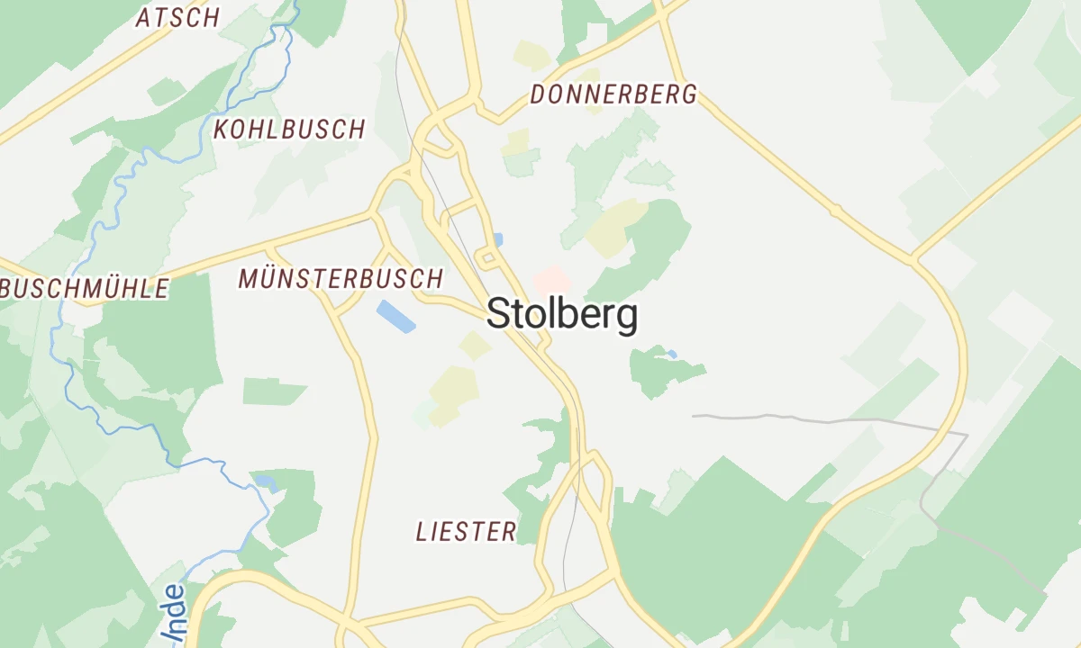 Kartenansicht Tagesklinik 4 Stolberg
