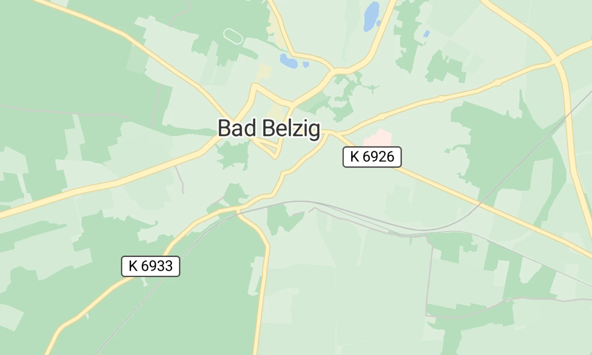 Kartenansicht Tagesklinik für Psychiatrie und Psychotherapie (Bad Belzig)