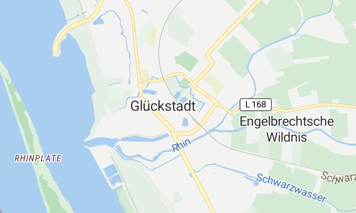 Kartenansicht Tagesklinik für Psychiatrie und Psychotherapie  Glückstadt