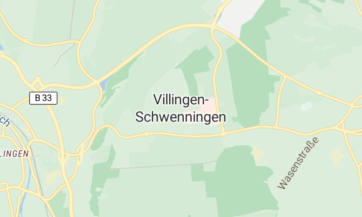 Kartenansicht Tagesklinik für Psychiatrie und Psychotherapie Schwarzwald-Baar-Kreis