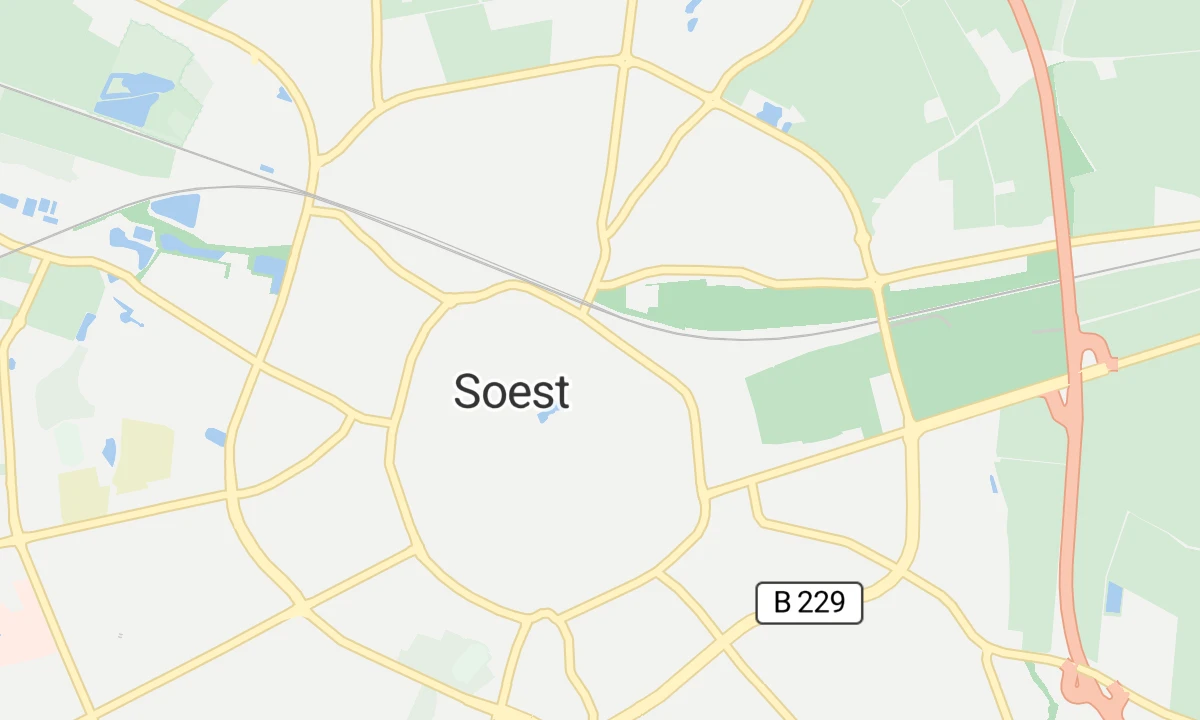 Kartenansicht Tagesklinik Psychiatrie Soest