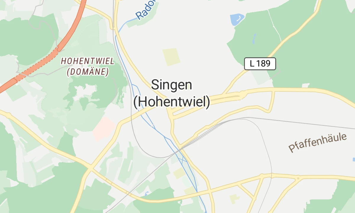 Kartenansicht Tagesklinik Singen