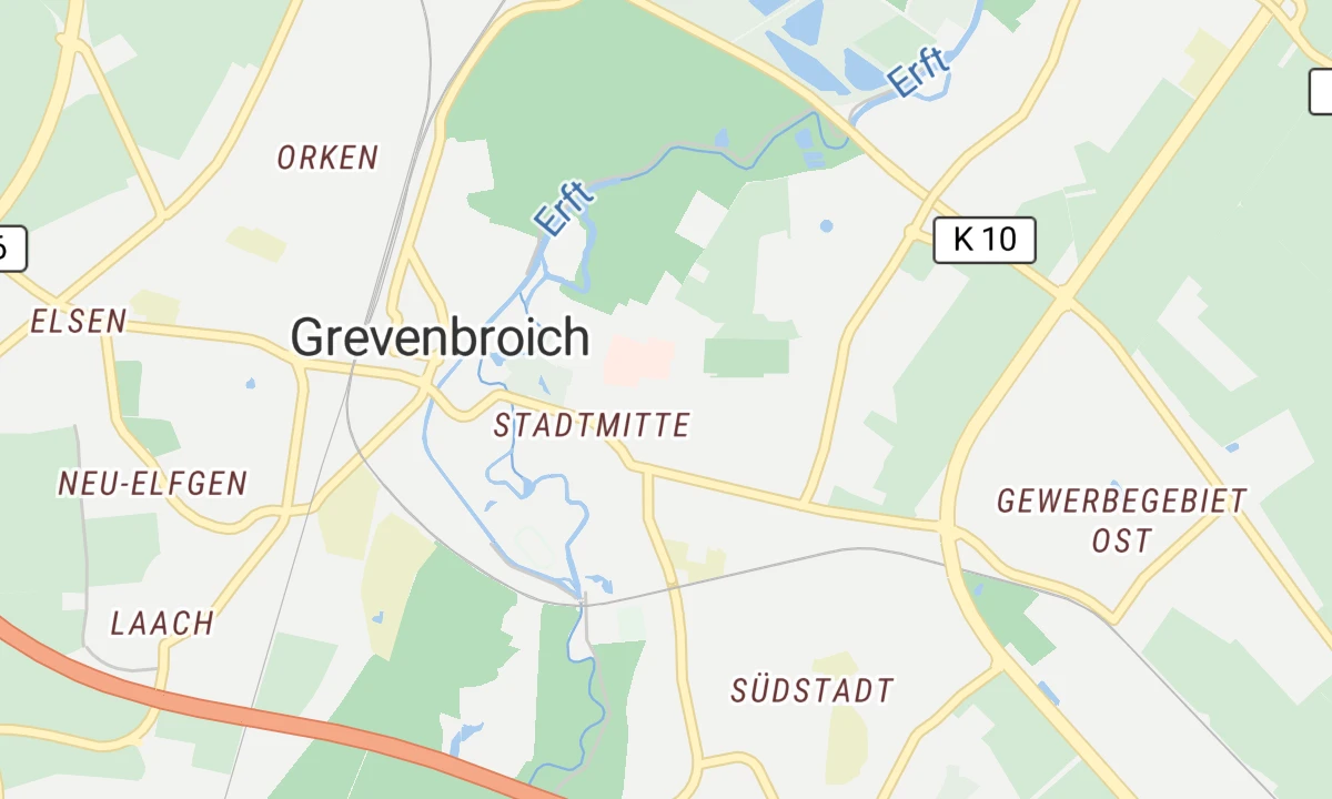 Kartenansicht Tagesklinik St. Augustinus