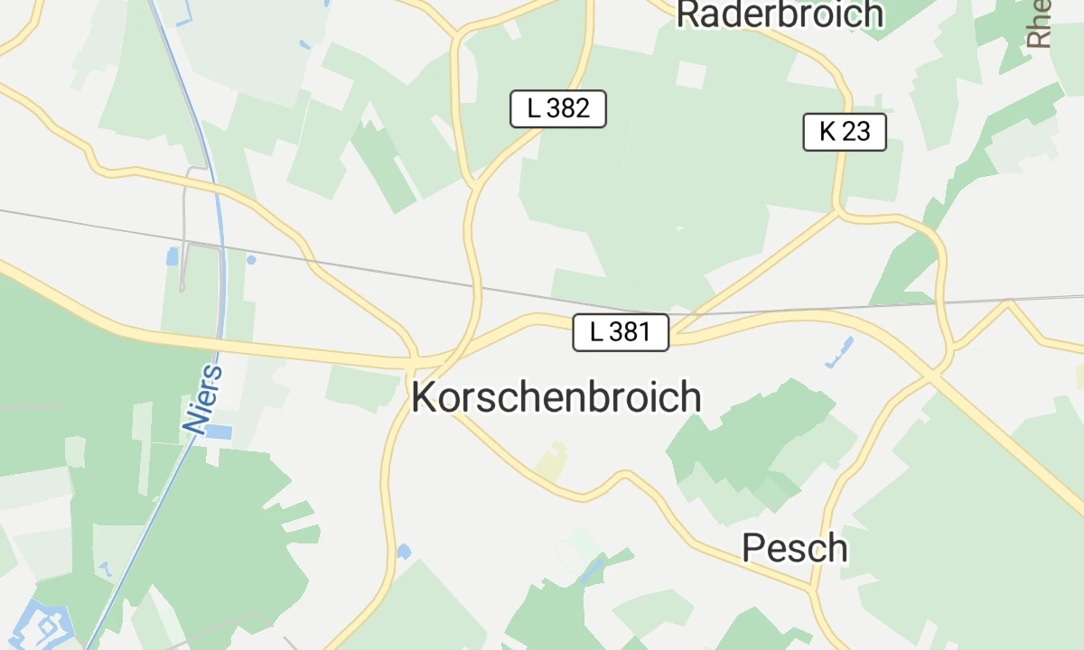Kartenansicht Tagesklinik St. Fabiola