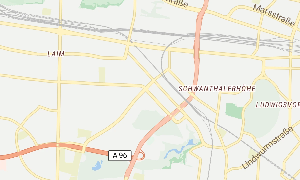 Kartenansicht Tagklinik Westend