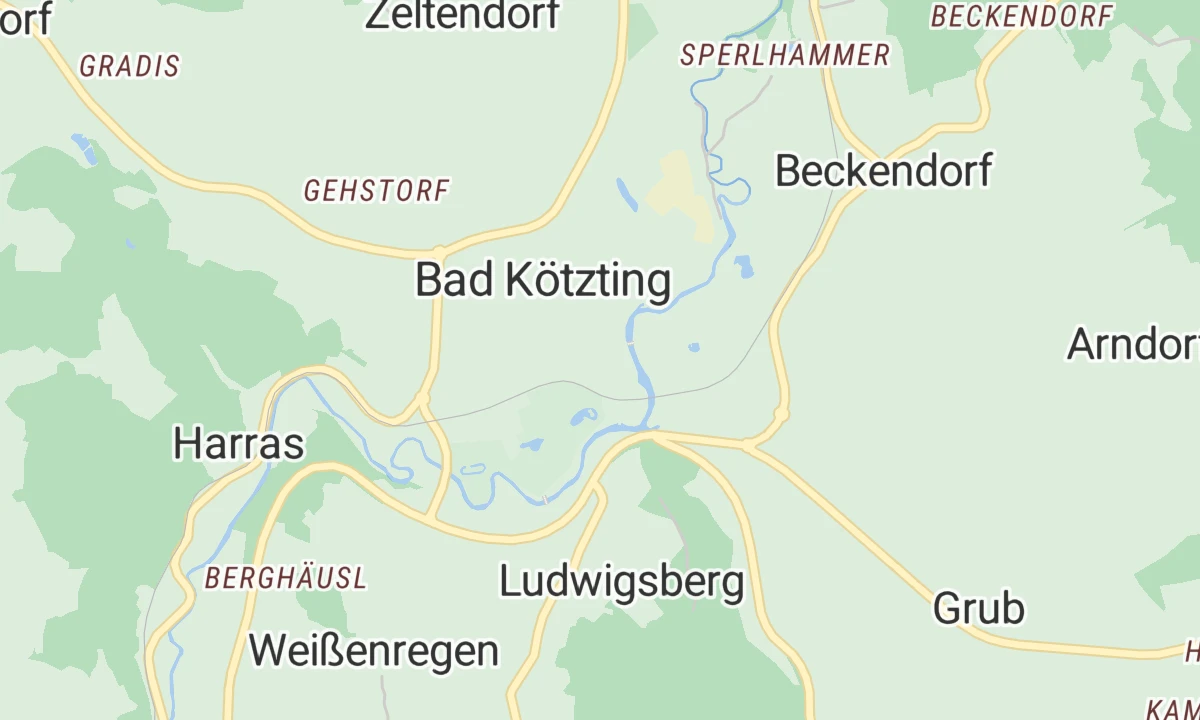Kartenansicht TCM-Klinik Bad Kötzting