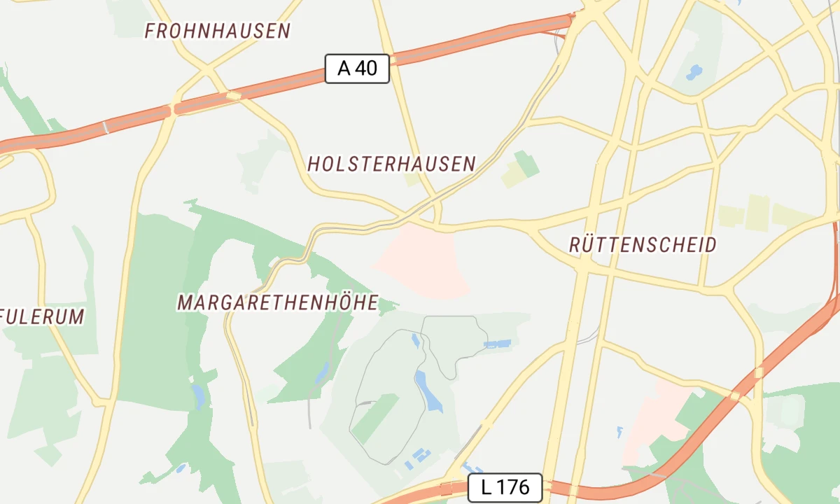 Kartenansicht Universitätsklinikum Essen