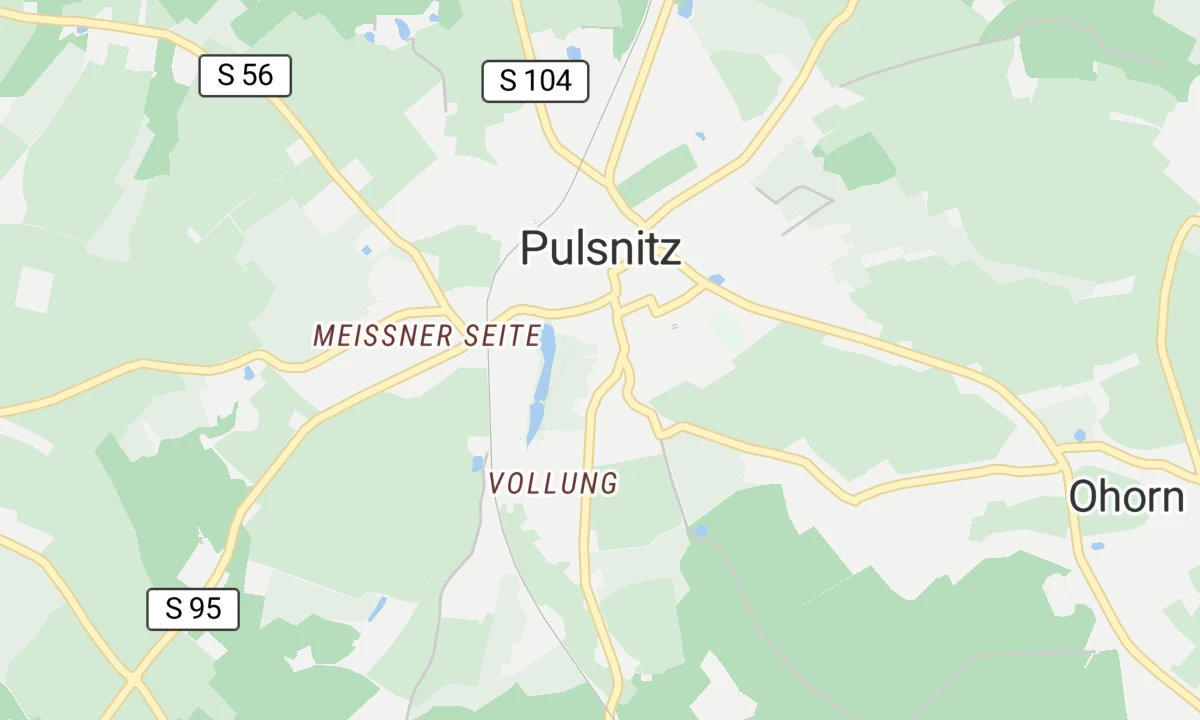 Kartenansicht Vamed Klinik Schloss Pulsnitz