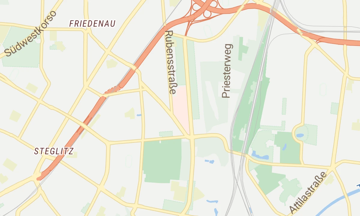 Kartenansicht Vivantes Auguste-Viktoria-Klinikum