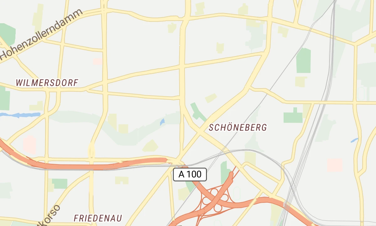 Kartenansicht Vivantes Auguste-Viktoria Klinikum - Tagesklinik Dominicusstraße