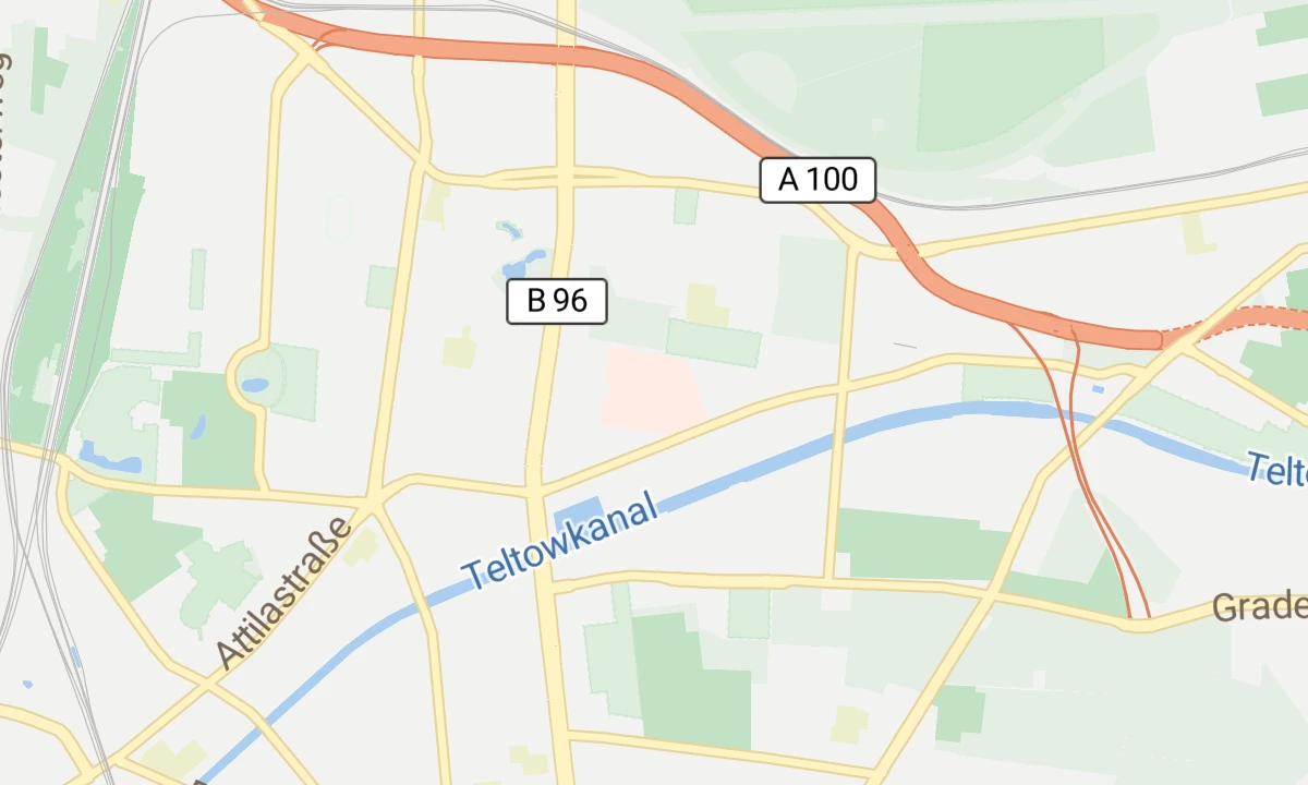 Kartenansicht Vivantes Wenckebach-Klinikum
