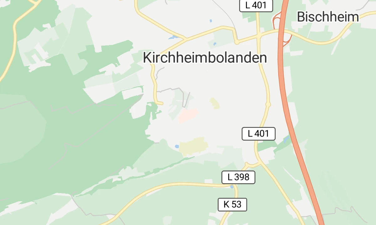 Kartenansicht Westpfalz-Klinikum (Kirchheimbolanden)