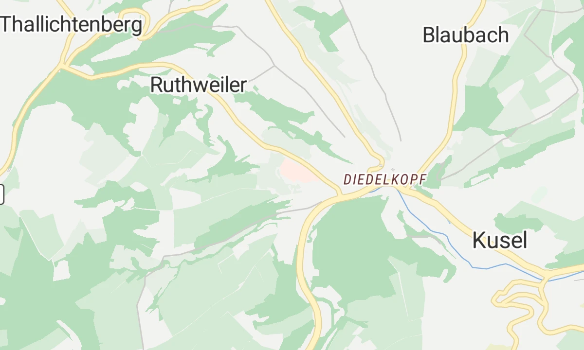 Kartenansicht Westpfalz-Klinikum (Kusel)