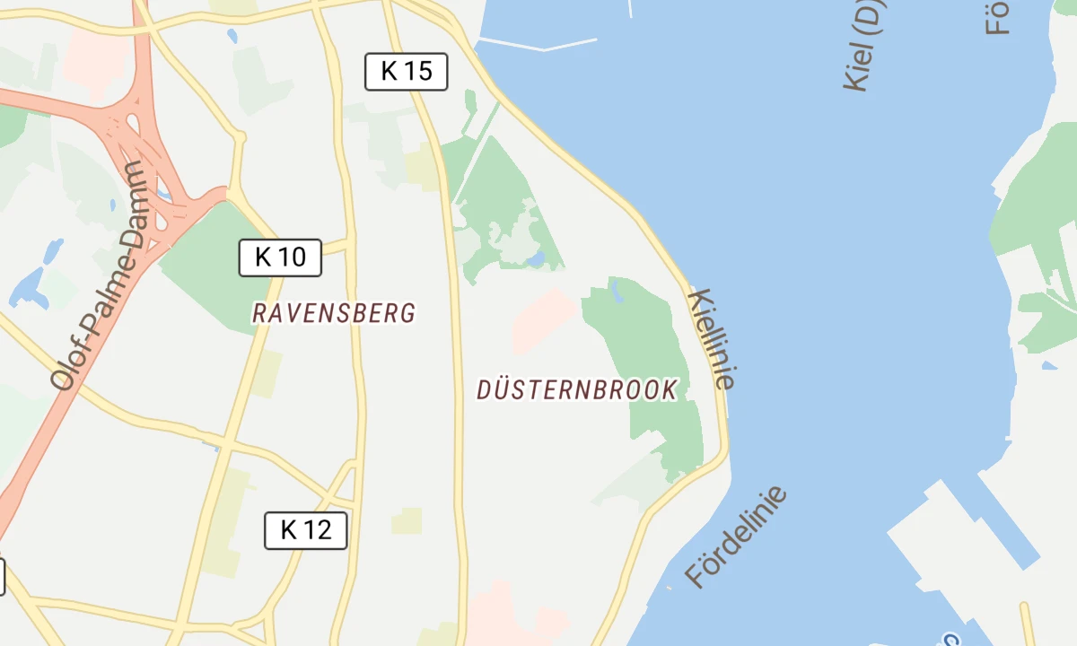 Kartenansicht Zentrum für Integrative Psychiatrie (ZIP Kiel)