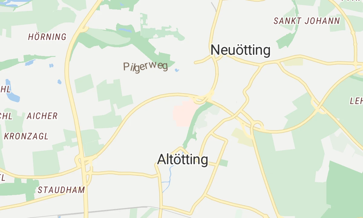 Kartenansicht Zentrum für Kinder und Jugendliche Inn-Salzach, Kinder- und Jugendpsychiatrie
