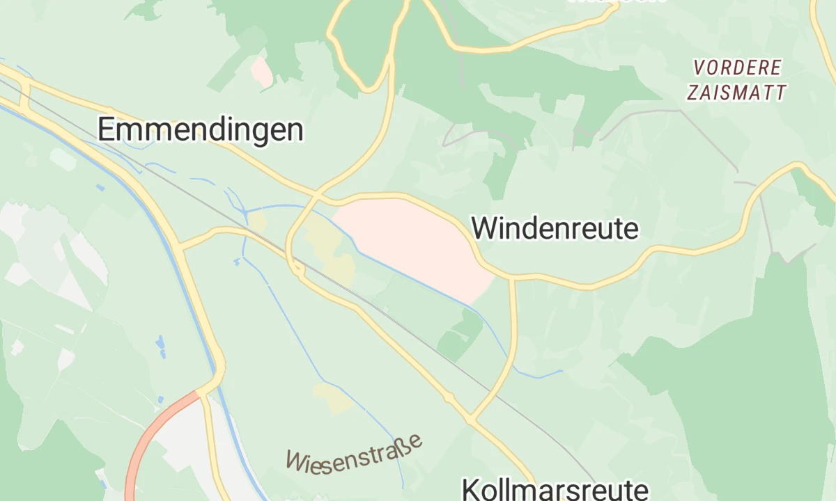 Kartenansicht Zentrum für Psychiatrie Emmendingen