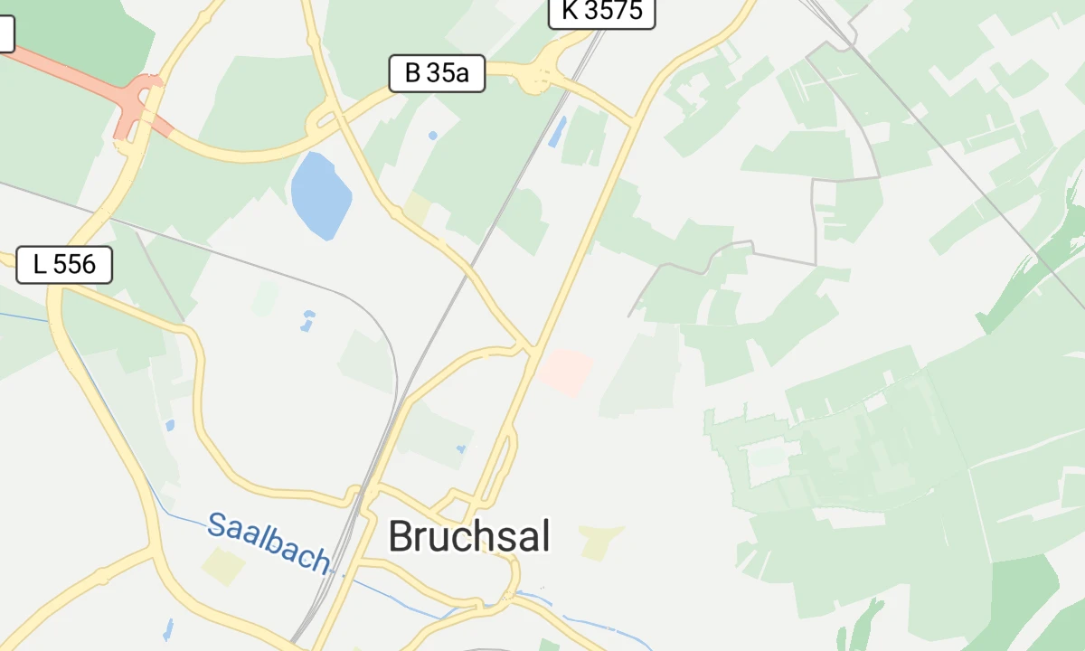 Kartenansicht Zentrum für Psychische Gesundheit Bruchsal