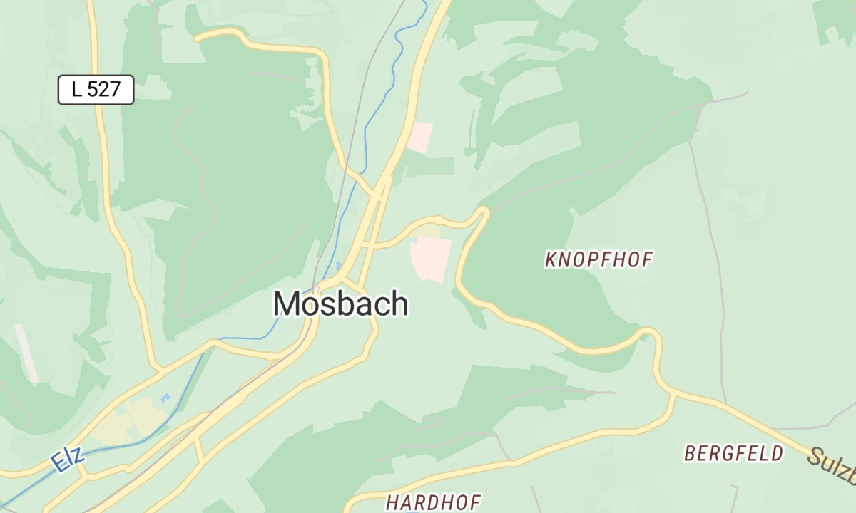 Kartenansicht Zentrum für Psychische Gesundheit Neckar-Odenwald