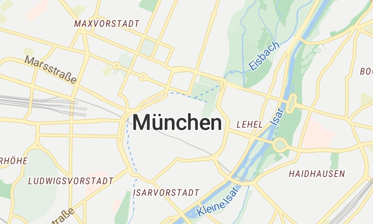 Kartenansicht Ästhetik an der Oper