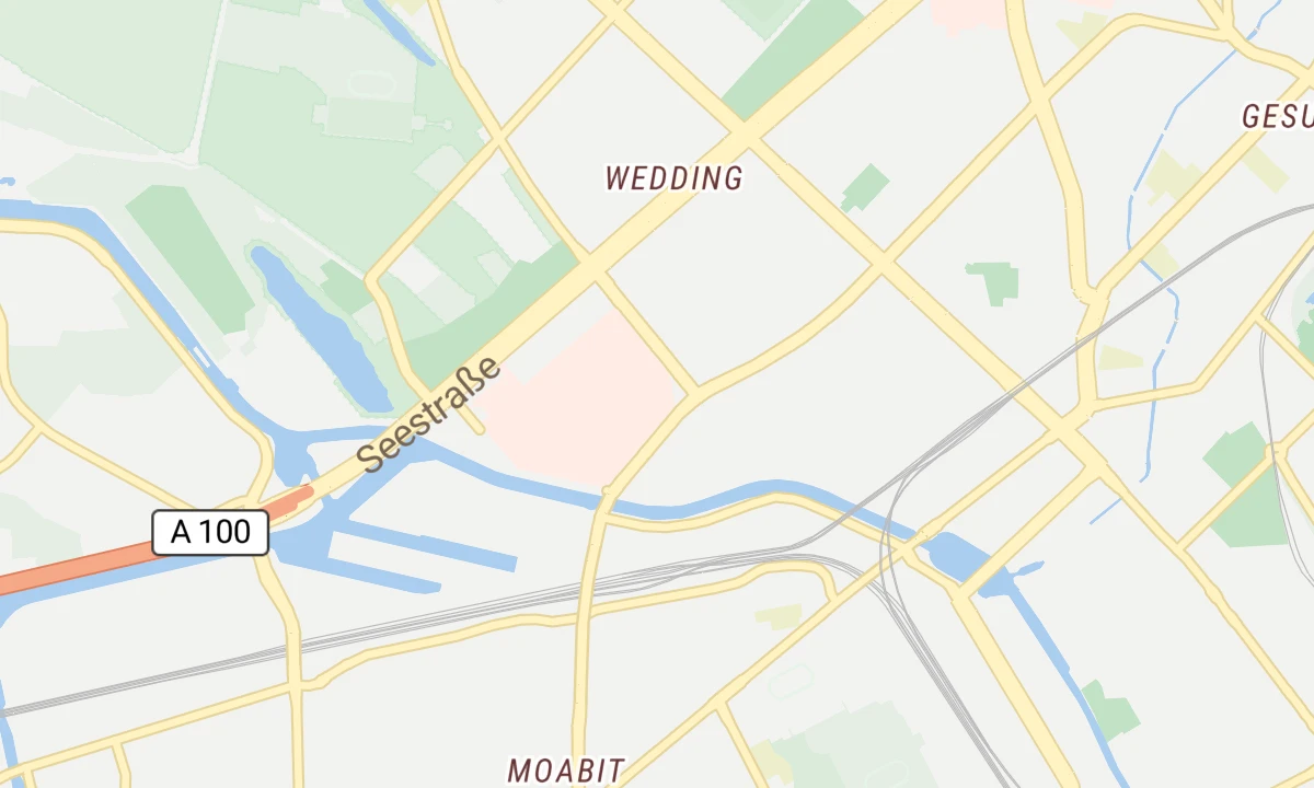 Kartenansicht Berliner Centrum für Seltene Erkrankungen (BCSE)