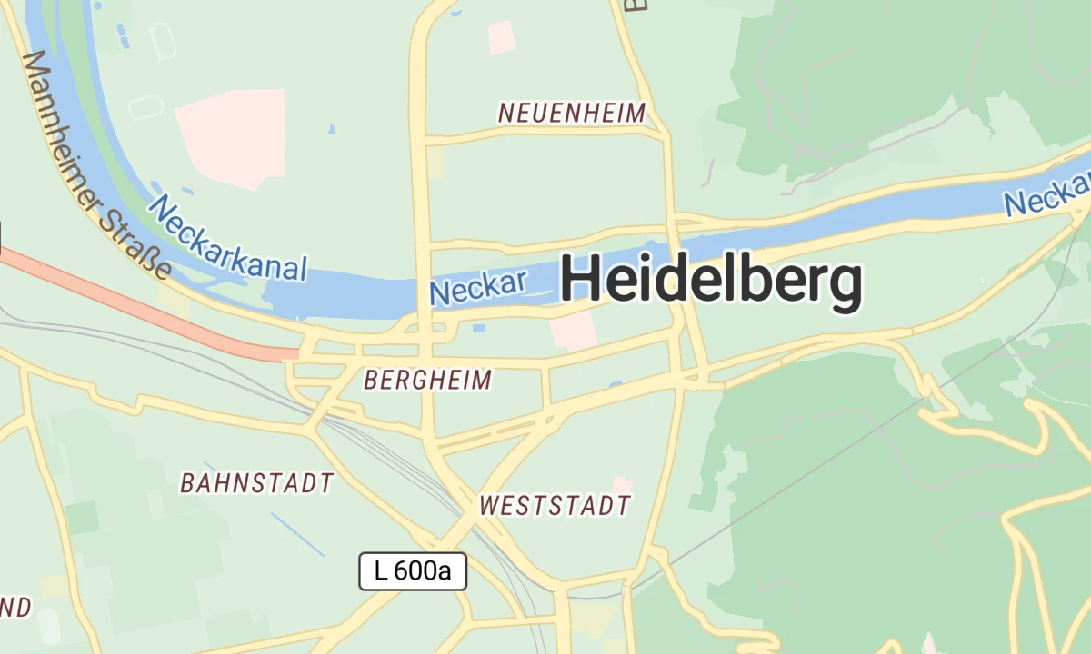 Kartenansicht ETHIANUM Klinik Heidelberg